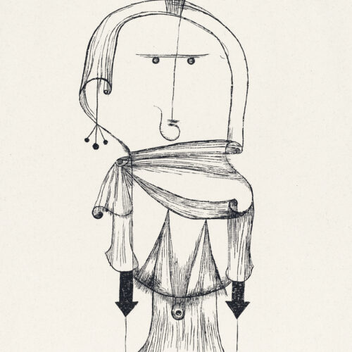 Die Hexe mit dem Kamm (Witch with a Comb)